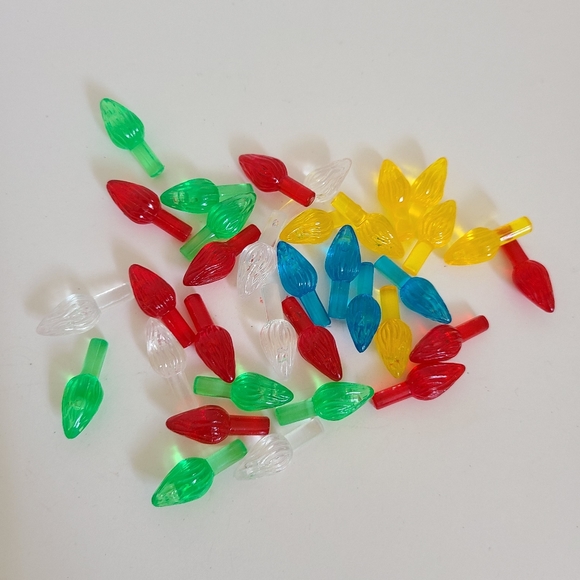 Holiday Replacement Small Twist Bulbs For Ceramic Christmas Tree 34